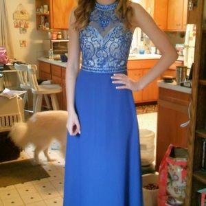 Royal Blue prom dress